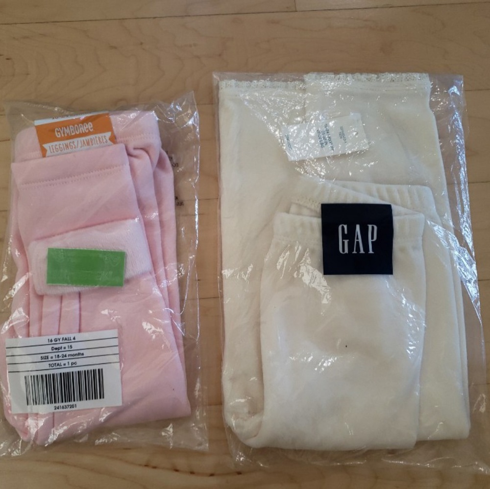Gymboree & Gap baby leggings